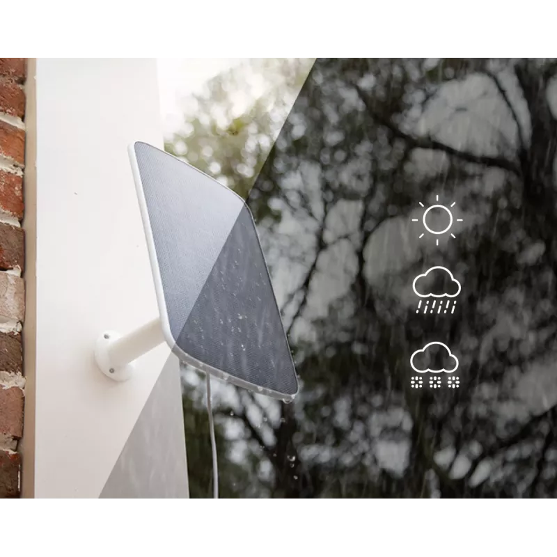 EZVIZ Solar-Ladepanel monokristallines Silizium
