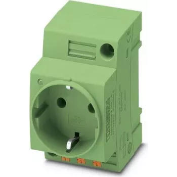 Phoenix Contact Schaltschrank-Steckdose EO-CF/PT/LED/GN Grün 1 Stk. (804041)