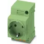 Phoenix Contact Schaltschrank-Steckdose EO-CF/PT/LED/GN Grün 1 Stk. (804041)