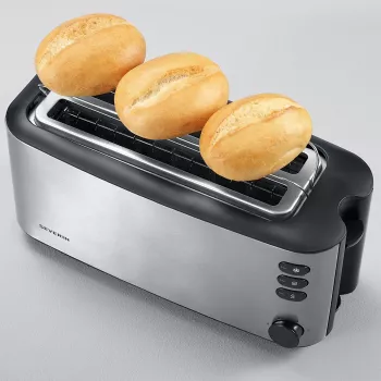 Severin Toaster 4 Scheiben Edelstahl AT 2509 (AT2509)