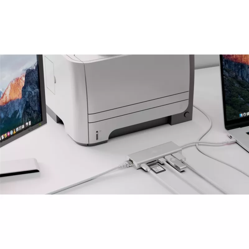 Wentronic goobay - Docking Station - (USB-C) - 10Mb LAN (76788)