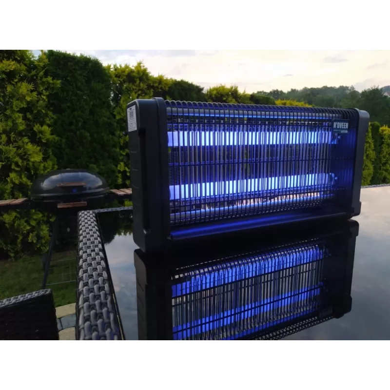 Insektizidlampe NOVEEN IKN30 Schwarz – UV-Licht, energieeffizient, Innenraumschädlingsbekämpfung