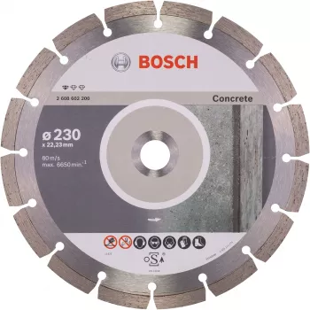 BOSCH DISC D.* 230x22 SEG CONCRETE