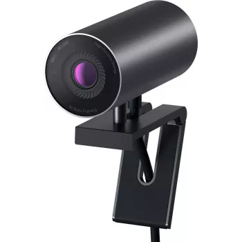 Webcam Dell UltraSharp WB7022 4K 60fps, USB, integriertes Mikrofon, verstellbare Halterung