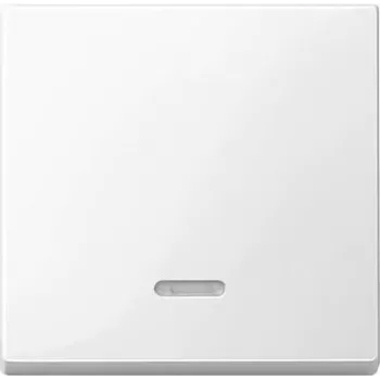 Lichtschalter Merten 436019 — Thermoplast weiß, Tastensteuerung, einteilig