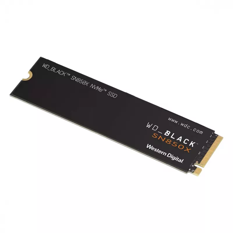 WD_Schwarz SN850X NVMe SSD WDBB9G0010BNC - SSD - 1 TB - Intern - M.2 2280 - PCIe 4.0 (NVMe) - Schwarz
