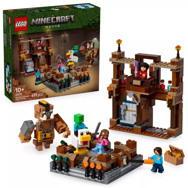 LEGO MINECRAFT 21272 Waldanwesen-Kampfring