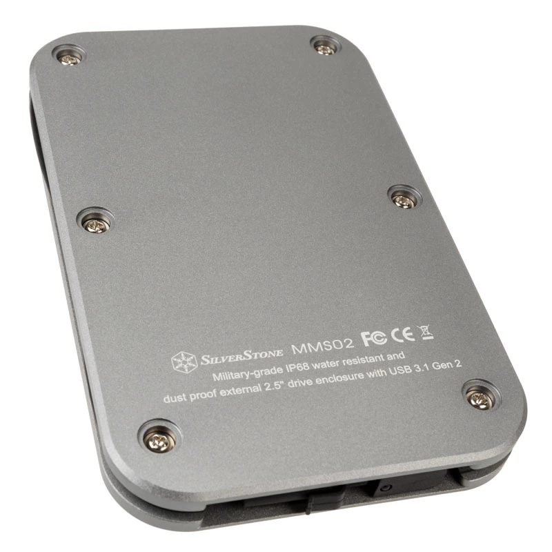 SilverStone Mammoth Series MMS02 - Speichergehäuse - 2,5 Zoll (6,4 cm)