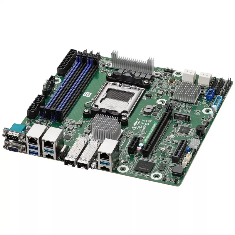 ASRock B650D4U3-2L2Q/BCM Mainboard AMD B650 Express Sockel AM5 micro ATX