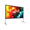 Elite Screens | Yard Master 2 Mobile Outdoor Leinwand CineWhite | OMS120H2 | Diagonale 120 Zoll | 16:9 | Sichtbare Bildbreite (B) 266 cm