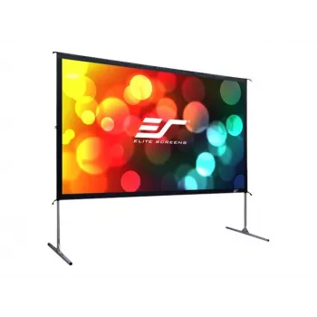 Elite Screens | Yard Master 2 Mobile Outdoor Leinwand CineWhite | OMS120H2 | Diagonale 120 Zoll | 16:9 | Sichtbare Bildbreite (B) 266 cm