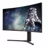 Computermonitor DAHUA LM34-E330CA 86,4 cm (34 Zoll) UltraWide Quad HD 3440×1440 VA LCD 21:9 Curved, 1 ms, VESA, höhenverstellbar, Schwarz