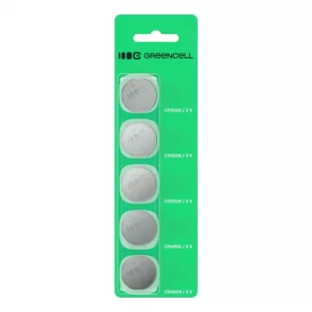 Grün Cell CR2025 Lithium-Batterie 3V 160mAh Knopfzelle