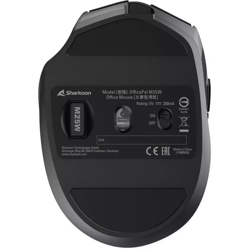 Sharkoon OfficePal M25W Schwarz