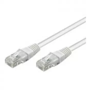 Wentronic Goobay CAT 5e Patchkabel, U/UTP, Weiß, 50 m – CCA-Kupfergemisch (68509)