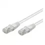Wentronic Goobay CAT 5e Patchkabel, U/UTP, Weiß, 50 m – CCA-Kupfergemisch (68509)