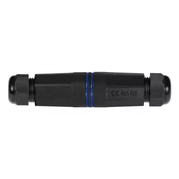 LogiLink IP68 Outdoor-Gehäuse für Keystone-Module und Kupplungen, Kunststoff, Polyamid, Schwarz, IP68, 140 mm, 36 mm, 36 mm