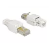 Kabelverbinder DeLOCK 86415 RJ-45 Weiß
