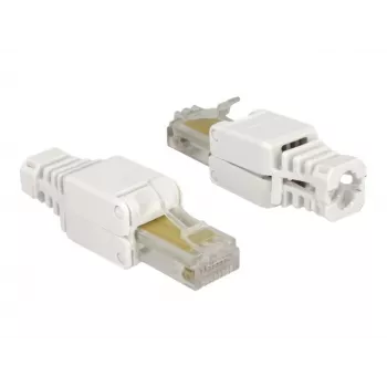 Kabelverbinder DeLOCK 86415 RJ-45 Weiß