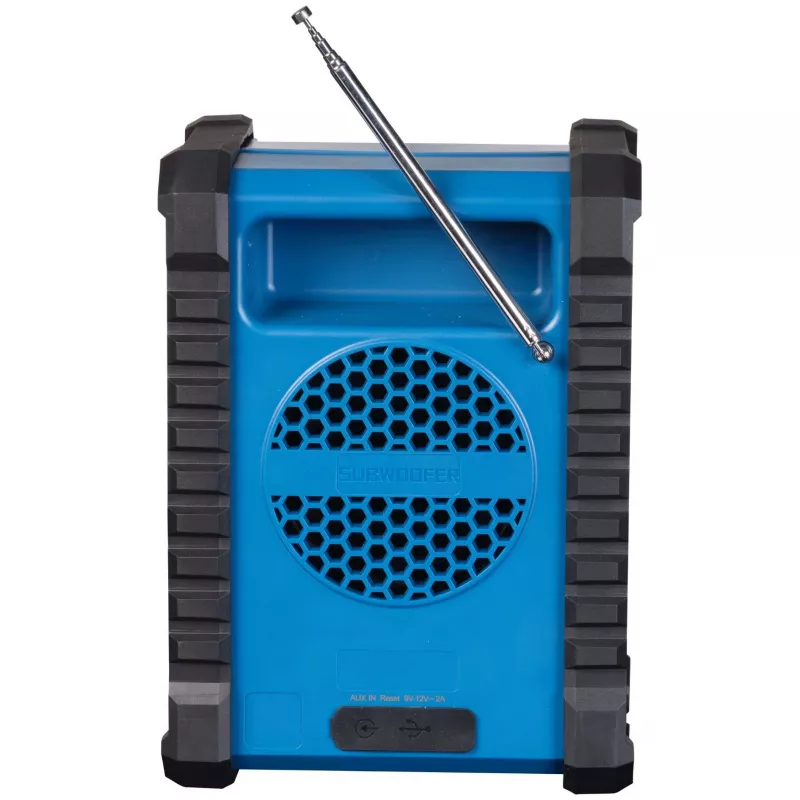Denver WRB-60 FM-Transmitter Bluetooth Blau, Grau