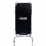 Halsketten-Hülle Lookabe Snake Edition für iPhone 7/8 Plus – Silber, tragbare Handyhülle