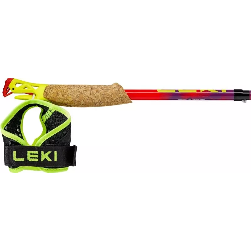 Trekkingstöcke Leki TRL Ultratrail FX One 115 cm, rot