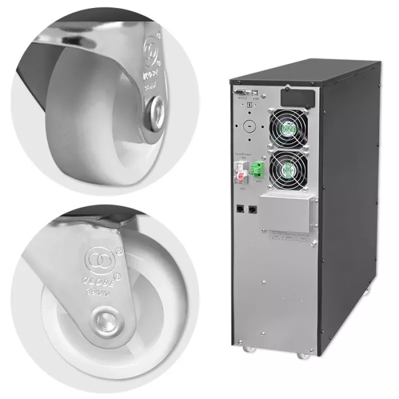 Unterbrechungsfreie Stromversorgung QOLTEC 52283 6kVA 6000W PF 1.0