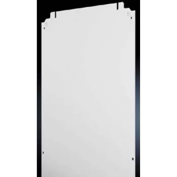 Montageplatte Rittal KX 1566.800, Stahl, 2 mm Dicke, Weiß, 1,43 kg
