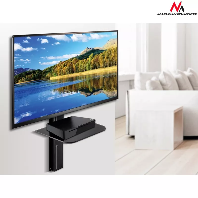TV-Halterung Maclean MC-772 55 Zoll Schwarz
