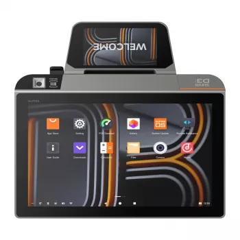 POS-Terminal SUNMI D3 MINI 10,1 Zoll projiziert-kapazitiver Touchscreen mit USB- und Bluetooth-Konnektivität