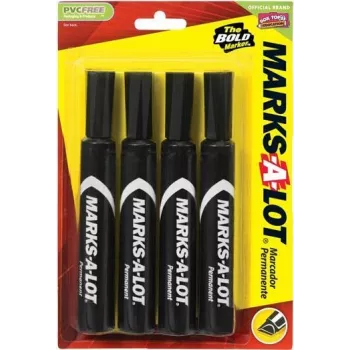 Permanentmarker Avery 07903 Schwarz 4 Stück