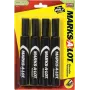 Permanentmarker Avery 07903 Schwarz 4 Stück
