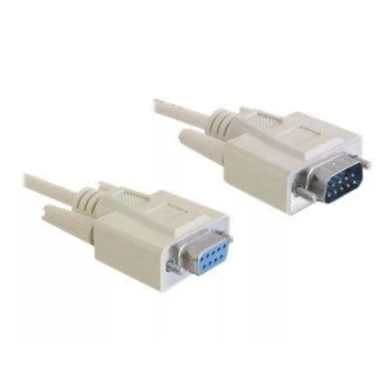 Serielles Kabel DeLOCK Sub-D9 2m Grau 84064