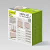 Maestro MR-1412-BEIGE Messerset mit Block + Schneidebrett-Set Beige