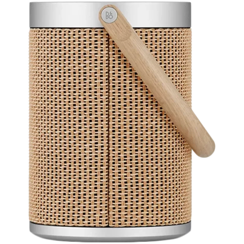 Beosound A5 Lautsprecher Nordic Weave (Bezug Nordic Weave/Griff Eiche)