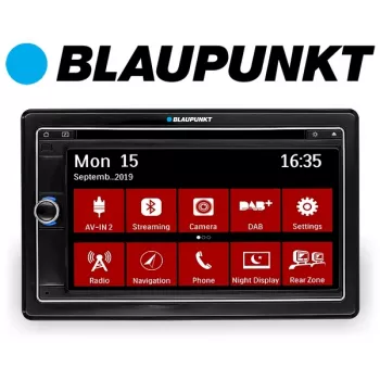 Auto-Multimedia-Receiver BLAUPUNKT LEIPZIG 690 — DAB+, Navigation, Bluetooth, 200 W, LKW-/Camping-Einbau