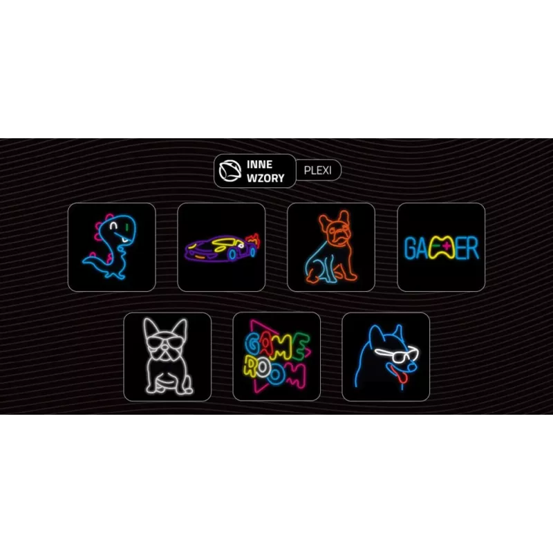 Kabelgebundenes USB-Gamepad MANTA SNL63MT Neon Lights — PC-Controller mit USB-Anschluss