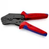 Knipex 97 52 14 Crimpzange unisoliert, offene Verbinder 0,10 bis 1,5 mm²