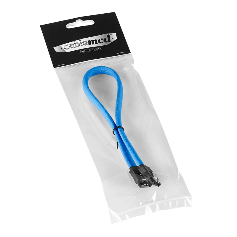 ModMesh SATA 3 Kabel 30 cm - Hellblau - Kabel - Digital/Daten (CM-CAB-SATA-N30KLB-R)
