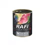 Nassfutter für Hunde Dolina Noteci Rafi Dog — Rindermägen & Schinken, 800 g Dose, ausgewachsene Hunde, 78 % Feuchtigkeit, 9 % Protein