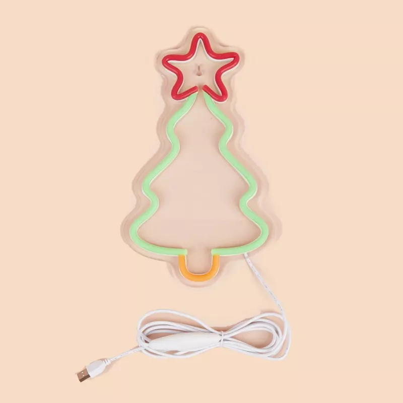 Künstlicher Weihnachtsbaum MANTA SNL106MT mit Neonlichtern