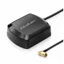 Externe GPS/GLONASS-Antenne QOLTEC 28 dBi 50 W mit rechtwinkligem SMA-Stecker