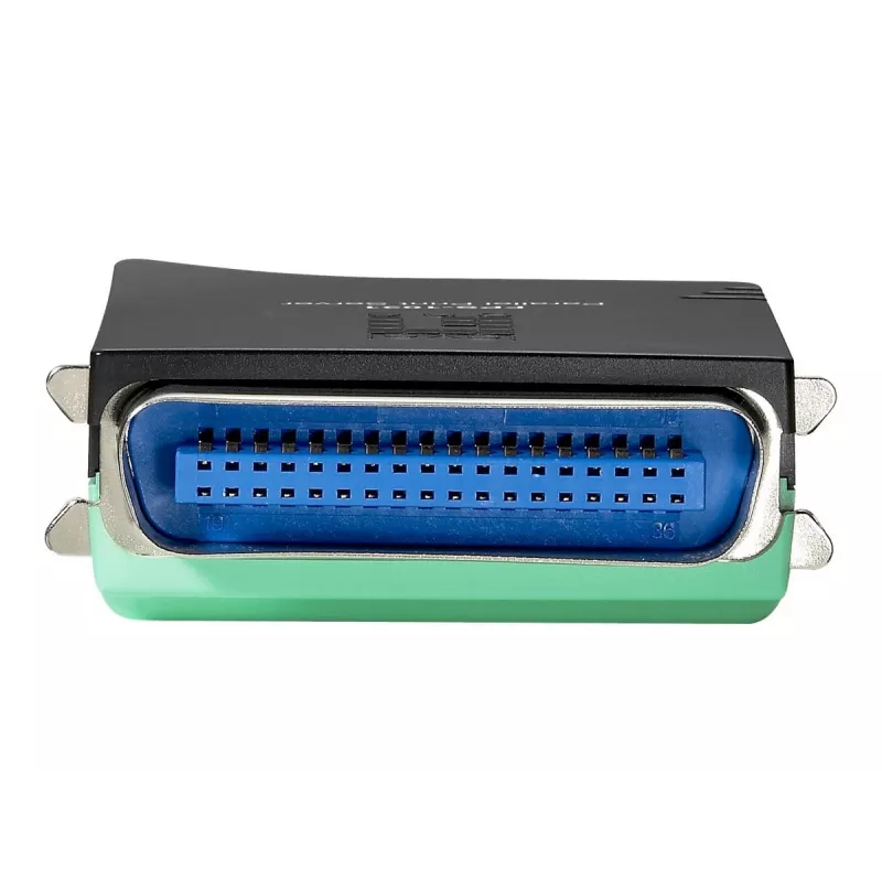 LevelOne Parallel-Printserver, Schwarz, Grün, Aktivität, Link, Strom, Status, Taiwan, Ethernet LAN, IEEE 802.3, IEEE 802.3u, 10,100 Mbit/s