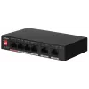 Dahua Technology PFS3006-4ET-60 Unmanaged L2 Fast Ethernet (10/100) Power over Ethernet (PoE) Schwarz