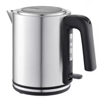 Severin WK 3489 elektrischer Wasserkocher 1 l 2400 W Schwarz, Silber