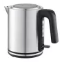 Severin WK 3489 elektrischer Wasserkocher 1 l 2400 W Schwarz, Silber