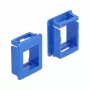 Montageset DELOCK 86764 — blaue Kunststoff-Montagezubehörteile