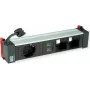 Power Frame Bachmann 916.0572 Medium Strommodul 1x CEE7/7 2x CM 1x USB