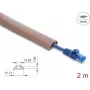 Kabelkanal DELOCK 20763 PVC Braun 1 Stk.