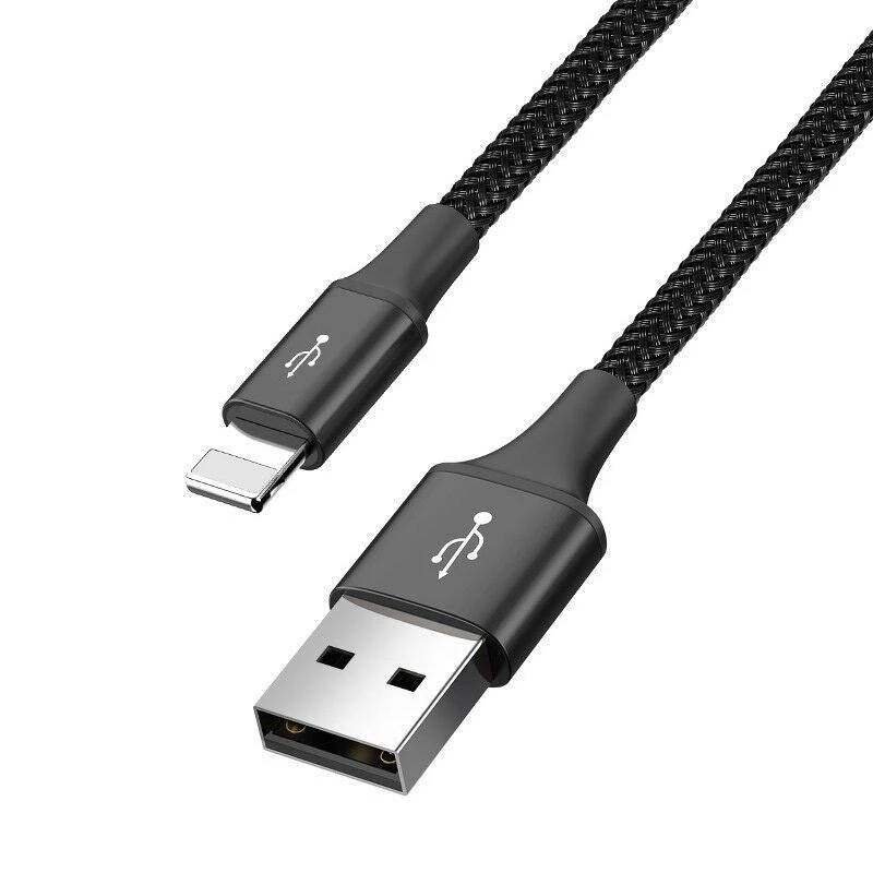 USB-Kabel Baseus Fast 4in1 2xUSB-C / Lightning / Micro 3.5A 1.2m (schwarz)
